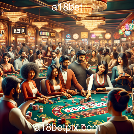 Experiência Imersiva na Categoria 'Ao Vivo' do a18bet